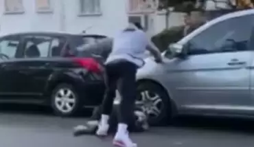 Ünlü basketbolcu arabasına zarar veren kişiyi dövdü