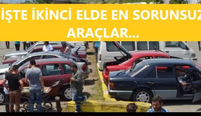 İşte ikinci elde alınacak en iyi arabalar...