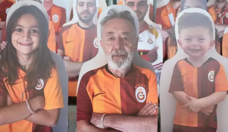 Galatasaray'da taraftarların fotoğrafları tribünde yer alacak