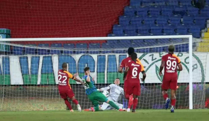 Galatasaray'da Rize stadyumu şanssızlığı...