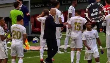 Zinedine Zidane, Bilbao maçı sonrası isyan etti!