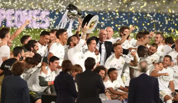 La Liga şampiyonu Real Madrid