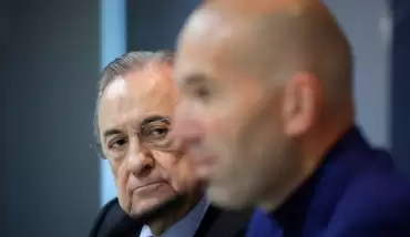 Florentino Perez: ''Zidane, bizim için gökten gelen bir nimet''
