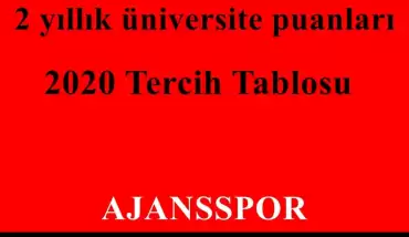 2020 Mobil Teknolojileri 2 Yıllık Taban Puanları