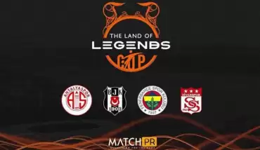 Fenerbahçe ve Beşiktaş, The Land of Legends Cup'ta karşılaşacak