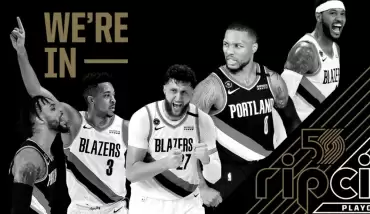 NBA'de play-off bileti alan son takım Trail Blazers