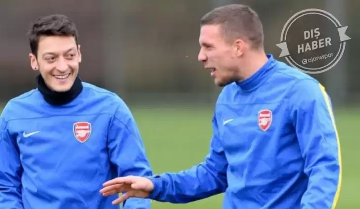 Podolski'den flaş sözler: "Mesut Özil bir pislik değil"