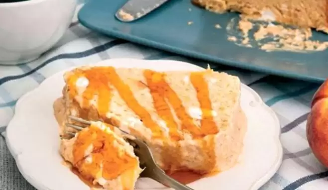 Şeftalili parfe nasıl yapılır? Şeftalili parfe tarifi ve yapılışı...