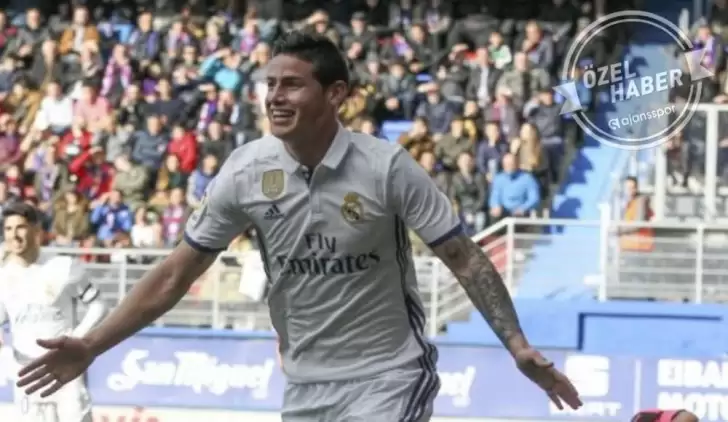 James Rodriguez'e tek teklif Galatasaray'dan