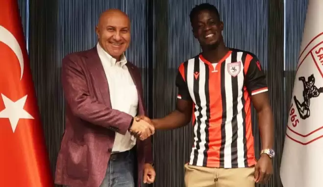 Samsunspor Gyasi'yi duyurdu