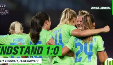 UEFA Kadınlar Şampiyonlar Ligi'nde ilk finalist Wolfsburg