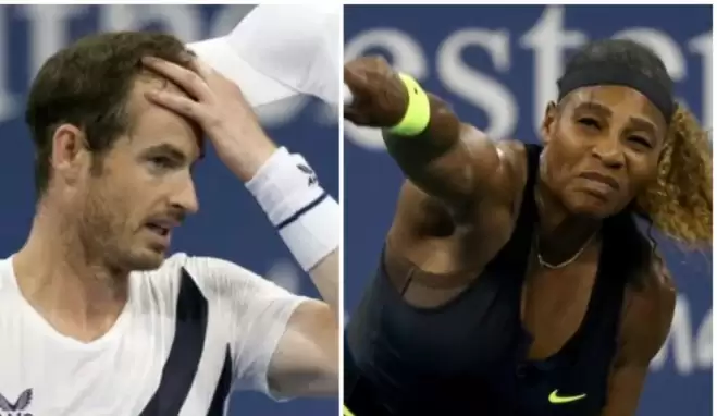 Andy Murray ve Serena Williams'tan erken veda