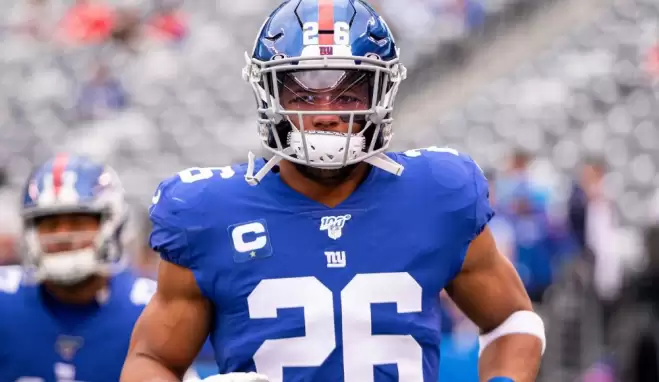 Saquon Barkley sezonu kapattı