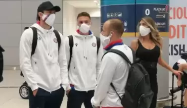 Hajduk Split, İstanbul’a geldi