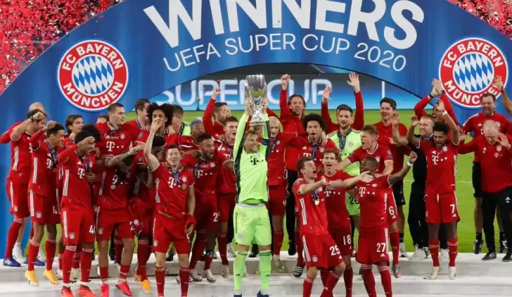 UEFA Süper Kupa şampiyonu Bayern Münih!