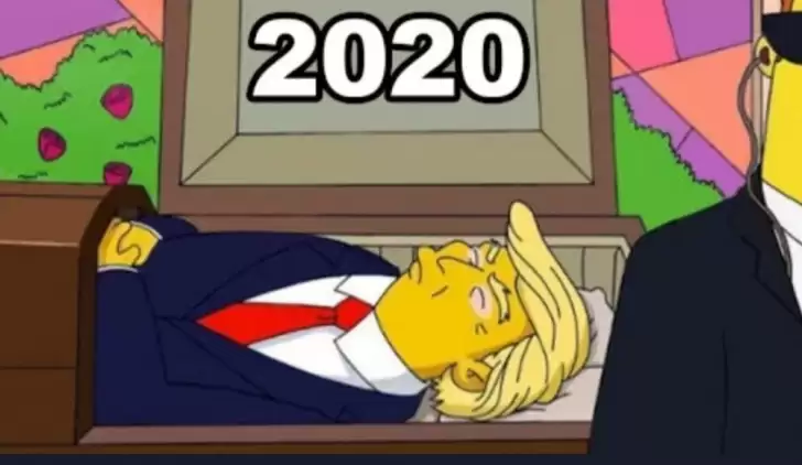 ABD Başkanı Trump, Coronavrüs'e yakalandı! Simpsonlar...