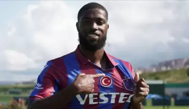 Trabzonspor'da Djaniny'nin mutlu günü