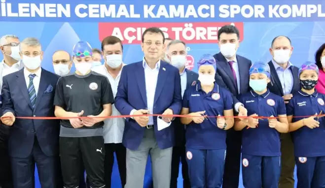 Cemal Kamacı Spor Kompleksi yenilenmiş haliyle hizmete açıldı