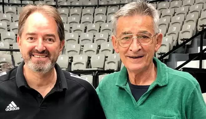 Bogdan Tanjevic, Beşiktaş Erkek Basketbol Takımı'nın antrenmanını izledi