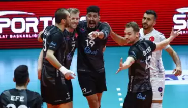 Halkbank, Ankara derbisinde set bile vermedi