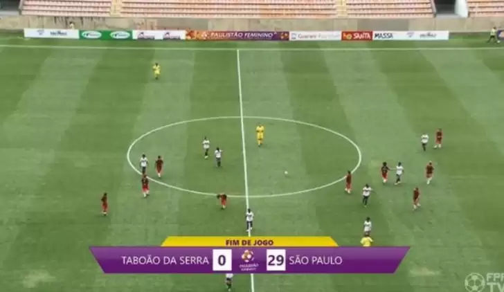 Sao Paulo 29-0 Taboao (Maç Özeti İzle)