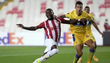 Sivassporlu futbolcular üzgün