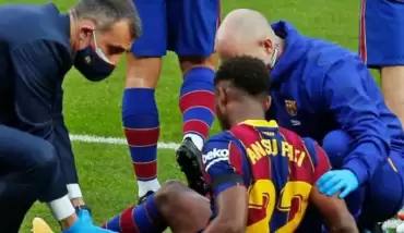 Barcelona'da Ansu Fati şoku! Kaç ay yok?