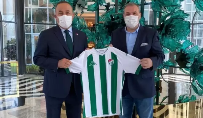 Erkan Kamat, Dışişleri Bakanı Mevlüt Çavuşoğlu ile görüştü