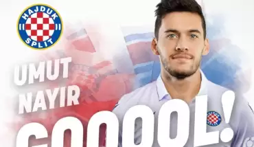 Umut Nayir attı, Hajduk Split kazandı