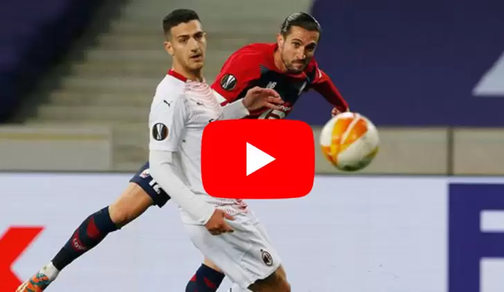 ÖZET İZLE | Lille - 1-1 Milan maçın özetini izle