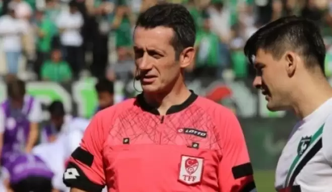 "Derbinin hakemi Galatasaraylı"