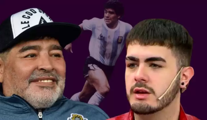 Maradona ile ilgili şok gelişme! 19 yaşındaki Santiago Lara...
