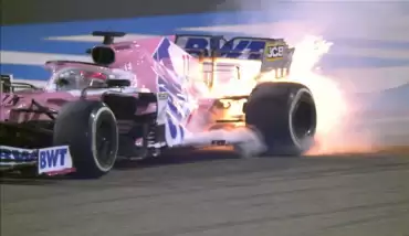 F1 pilotu Sergio Perez ucuz kurtuldu