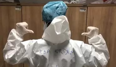 Eda Erdem’den anlamlı hediye