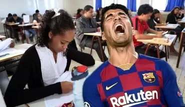 Suarez, dil sınavında kopya çekmiş