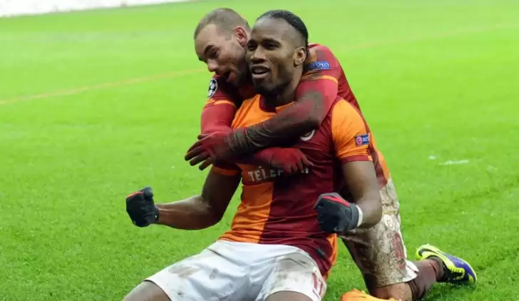 Drogba'dan Sneijder'e: "Galatasaray'a dönelim"
