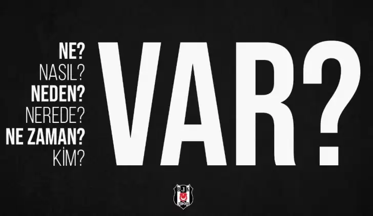 Beşiktaş'tan VAR açıklaması!