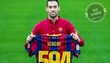 Sergio Busquets, Barcelona efsanesini geride bıraktı!