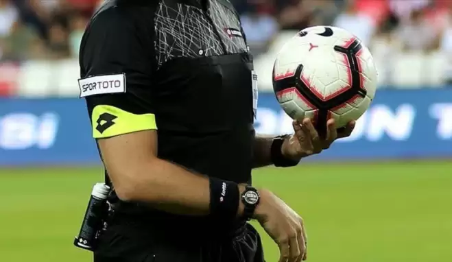 TFF 1. Lig'de 25. hafta hakemleri belli oldu