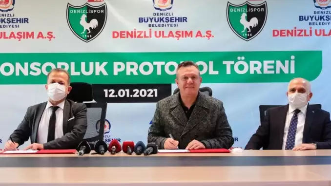 Denizlispor’a 3 milyon 750 bin TL’lik sponsorluk