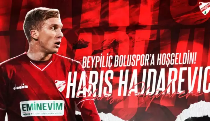 Haris Hajdarevic, Boluspor'a transfer oldu