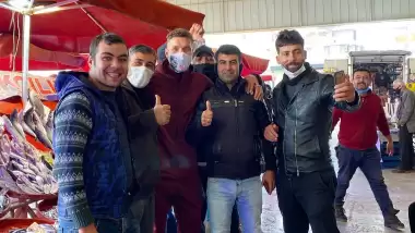 Lukas Podolski, pazar alışverişinde