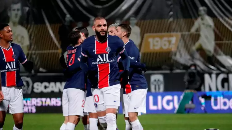 Angers'i deplasmanda 1-0 mağlup eden PSG, yeniden lider