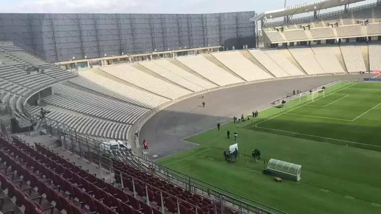 Atatürk Olimpiyat Stadı’nda rüzgar önlemi