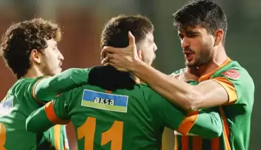 Aytemiz Alanyaspor'un 4 gollü geri dönüşü