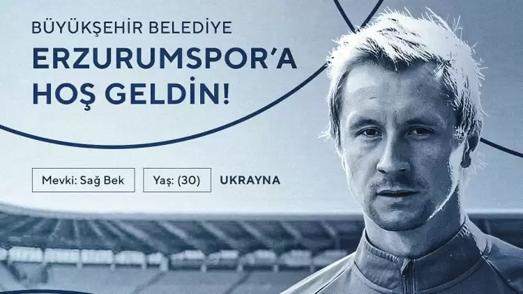 Bogdan Butko Erzurumspor’da