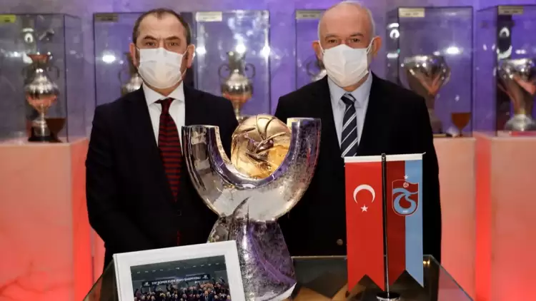 TFF Süper Kupa, Trabzonspor Şamil Ekinci Müzesi'ndeki yerini aldı	