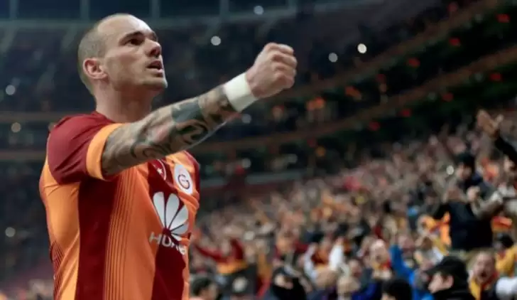Wesley Sneijder'den PSV - Galatasaray yorumu: "Kalbim...."