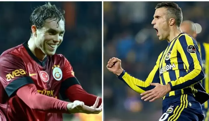 Elmander ve Van Persie'den dev maç öncesi mesaj var!