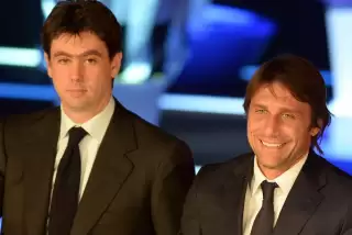 Agnelli-Conte gerilimi kameralara yansıdı!